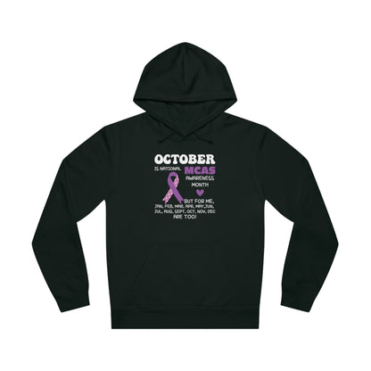 Awareness Month - Mast Cell Activation Syndrome, Unisex Organic Drummer Hoodie, Printed