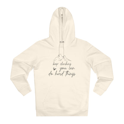 Keep Climbing in Pastel Aesthetic | Unisex Heavy Blend Organic Hoodie Sweatshirt