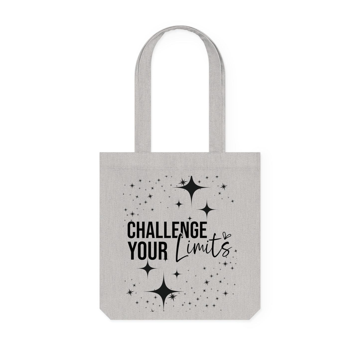 Don't Limit Your Challenges, Organic Tote, Printed