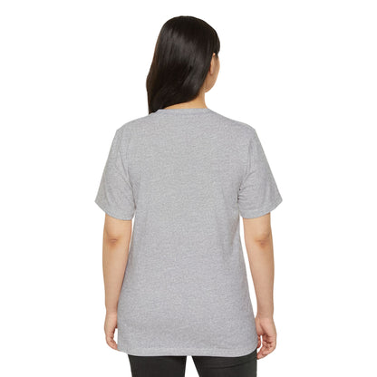 Focus On The Step In Front Of You, Unisex Organic Cotton T-shirt, Printed