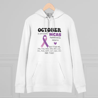 Awareness Month - MCAS in Pastel Aesthetic | Unisex Heavy Blend Organic Hoodie Sweatshirt