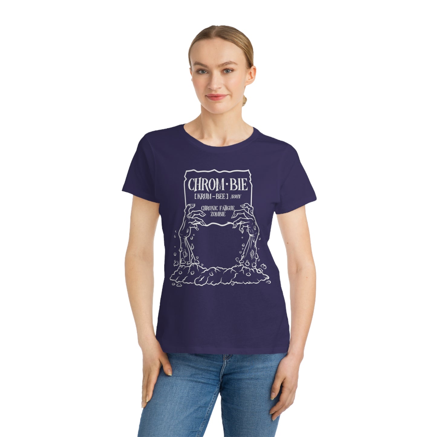 Chrombie, Organic Women's Classic T-Shirt, Printed