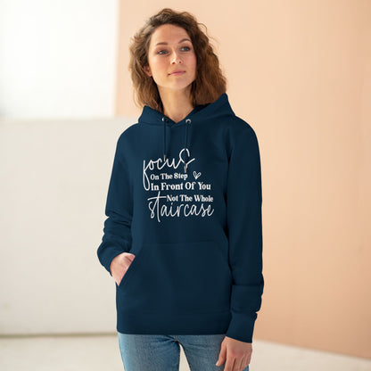 Focus On the Step in Front of You | Unisex Heavy Blend Organic Hoodie Sweatshirt