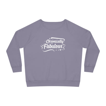 Chronically Fabulous, Women's Dazzler Relaxed Organic Fit Sweatshirt, Printed