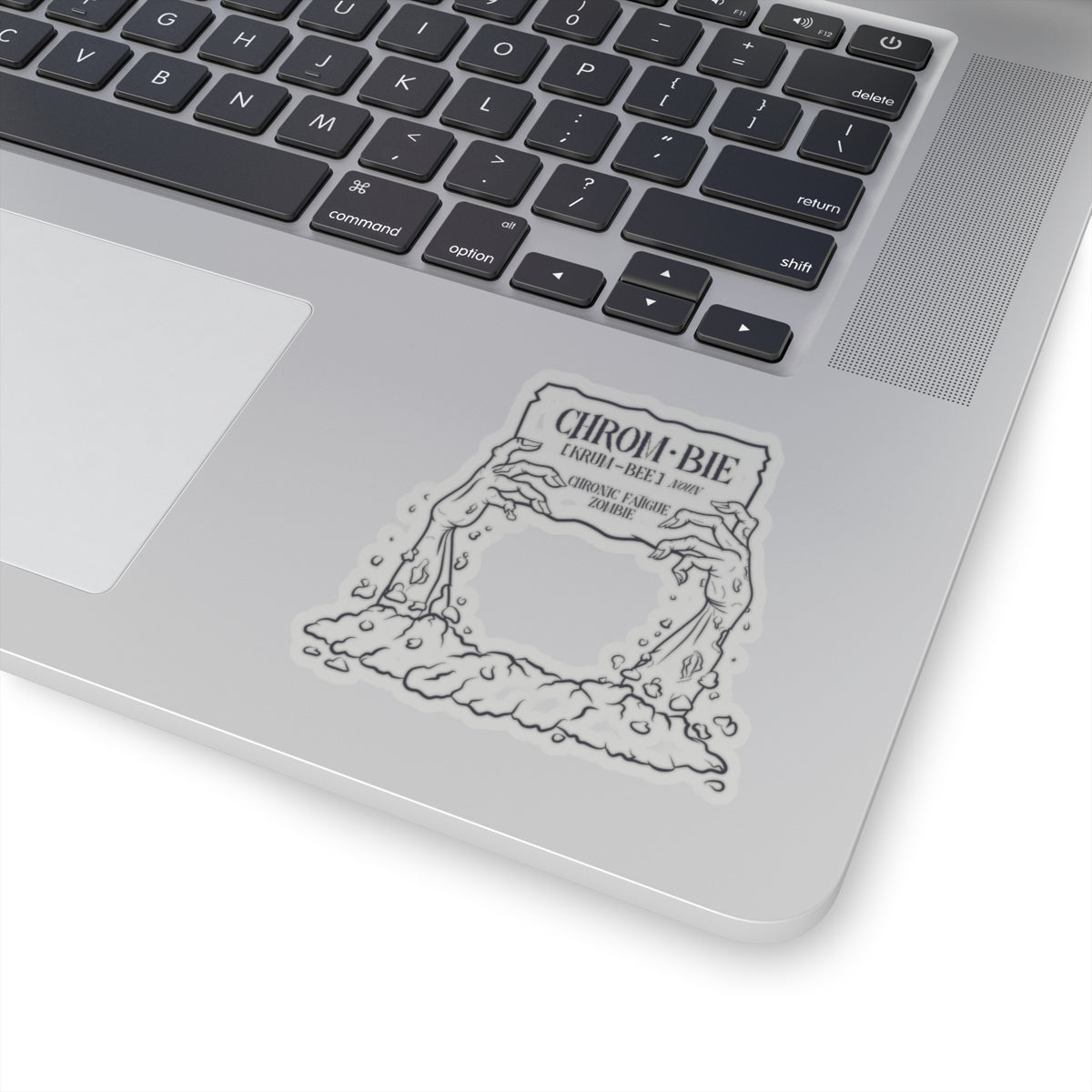 Chrombie, Sticker (Black)
