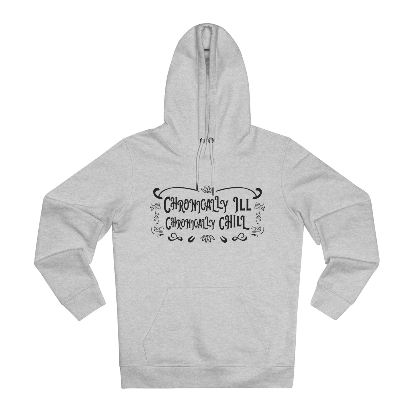 Chronically Ill, Chronically Chill in Pastel Aesthetic | Unisex Heavy Blend Organic Hoodie Sweatshirt