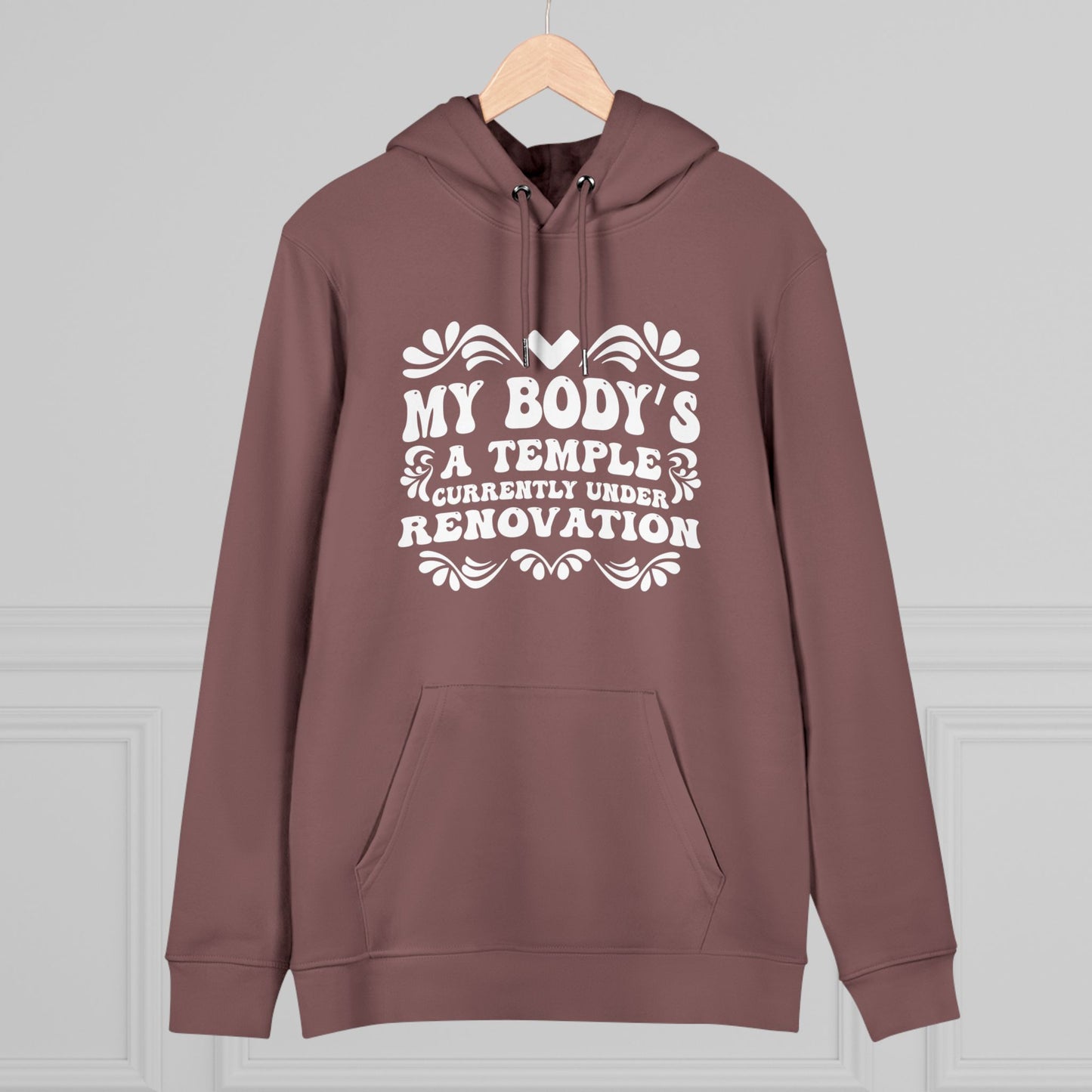 My Body's A Temple... | Unisex Heavy Blend Organic Hoodie Sweatshirt