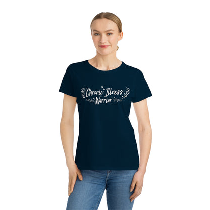 Chronic Illness Warrior, Organic Women's Classic T-Shirt, Printed