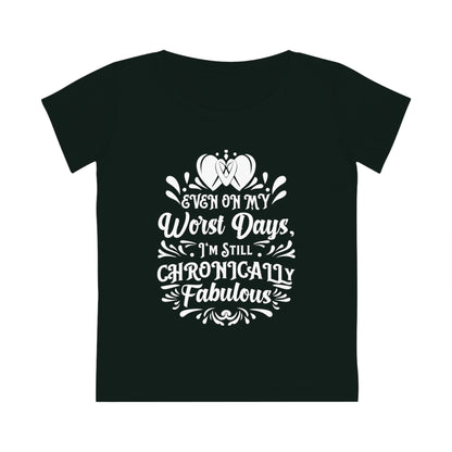 Even on My Worst Days, Women's Jazzer T-shirt (Dark), Printed