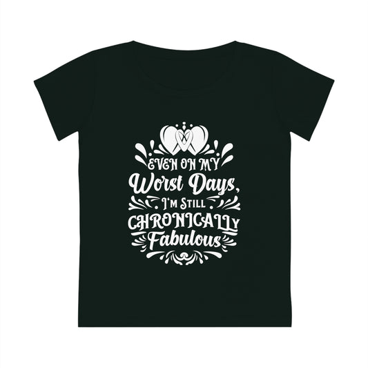 Even on My Worst Days, Women's Jazzer T-shirt (Dark), Printed