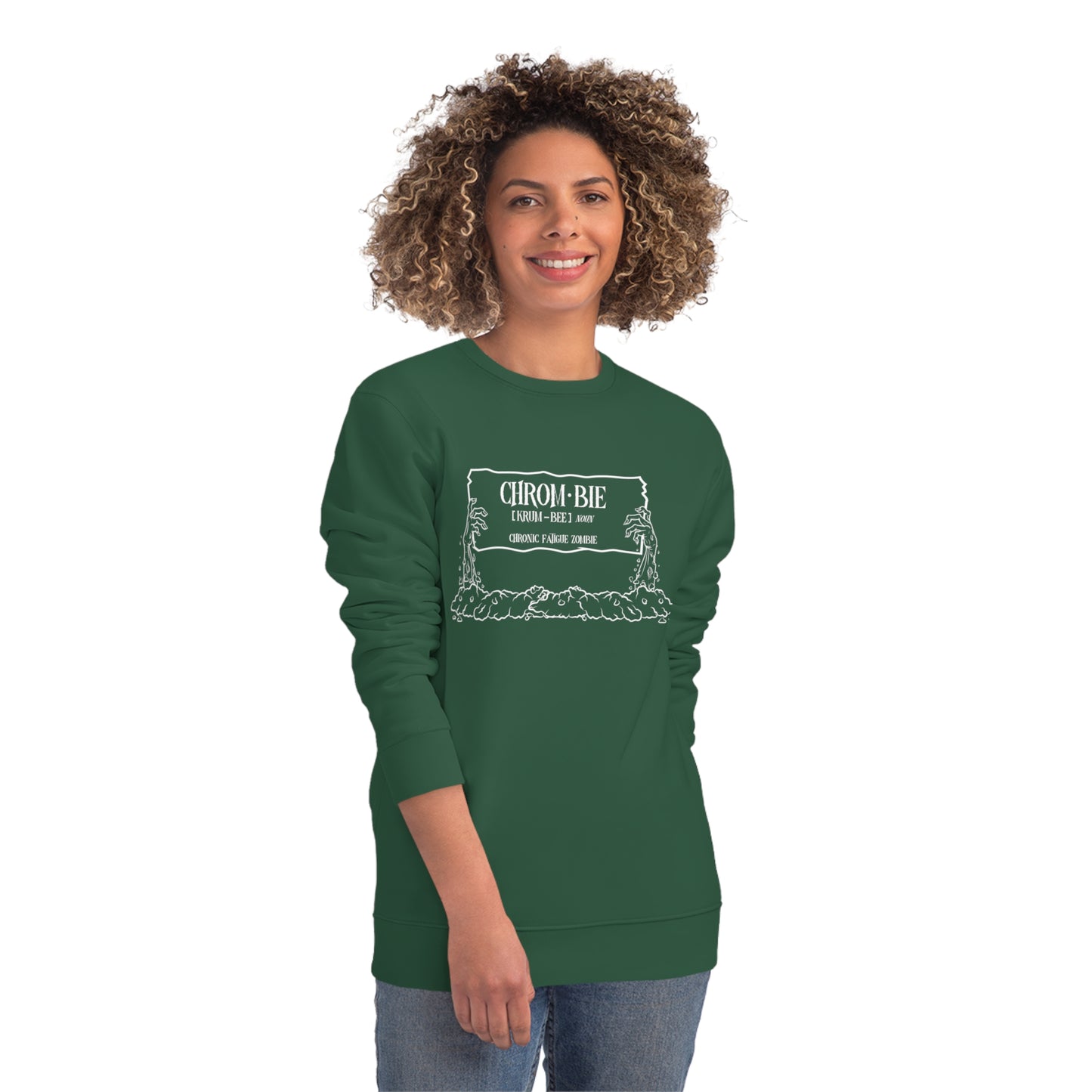 Chrombie, Unisex Organic Sweatshirt, Printed