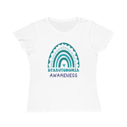 Dysautonomia Big Awareness Rainbow | Women's Lightweight, Organic Classic T-shirt