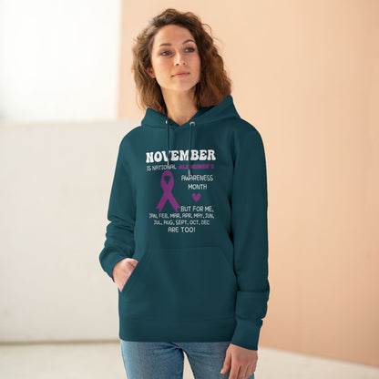 Awareness Month - Alzheimer's | Unisex Heavy Blend Organic Hoodie Sweatshirt