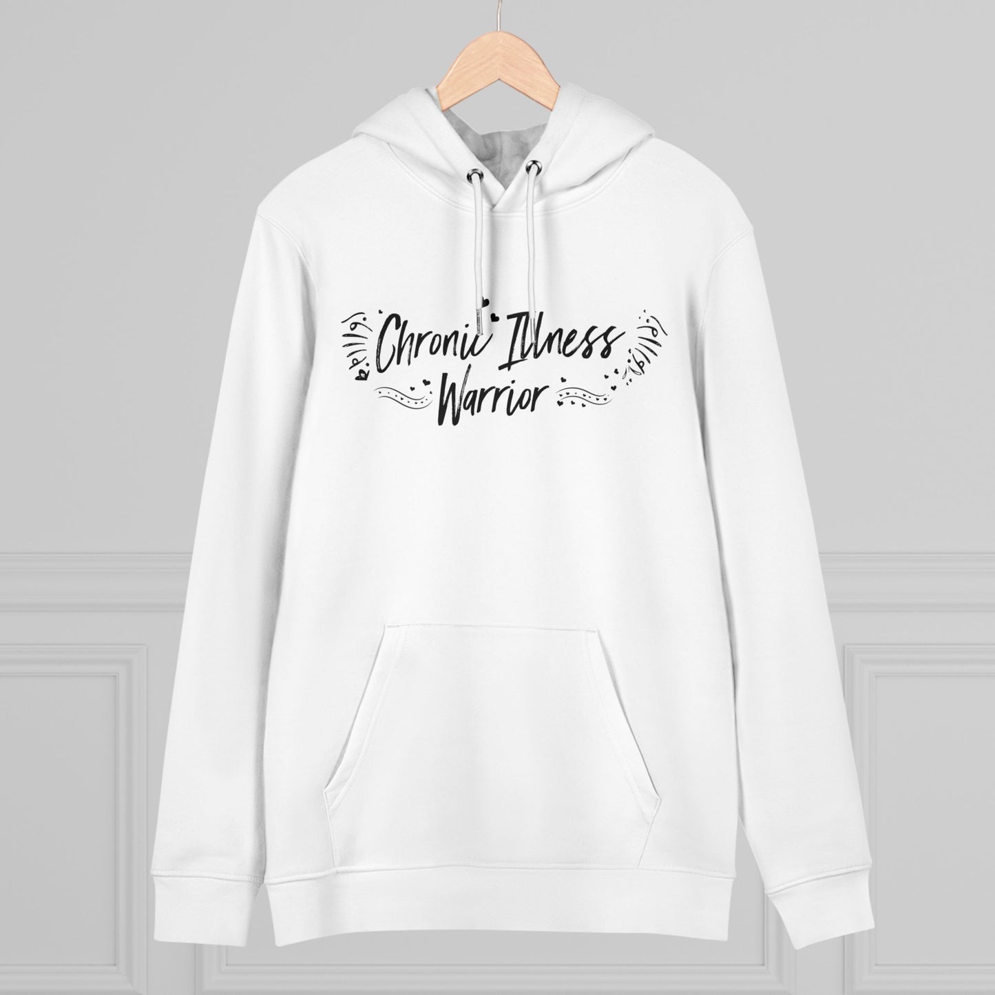 Chronic Illness Warrior in Pastel Aesthetic | Unisex Heavy Blend Organic Hoodie Sweatshirt