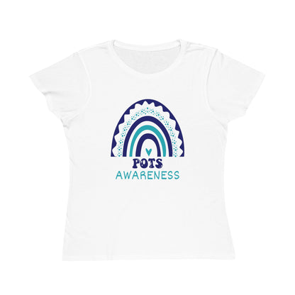 POTS Big Awareness Rainbow | Women's Lightweight, Organic Classic T-shirt