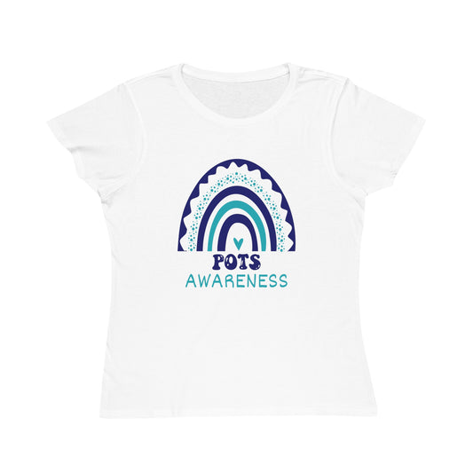 POTS Big Awareness Rainbow | Women's Lightweight, Organic Classic T-shirt