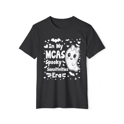 In My MCAS Spooky Sensitivities Era, Unisex Organic Cotton T-shirt, Printed