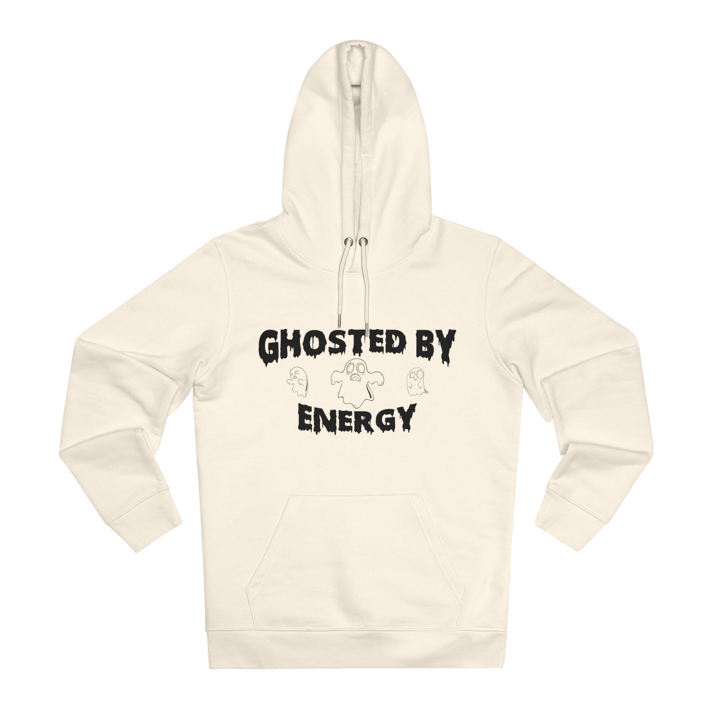 Ghosted by Energy with Spooky Ghosts in Pastel Aesthetic | Unisex Heavy Blend Organic Hoodie Sweatshirt