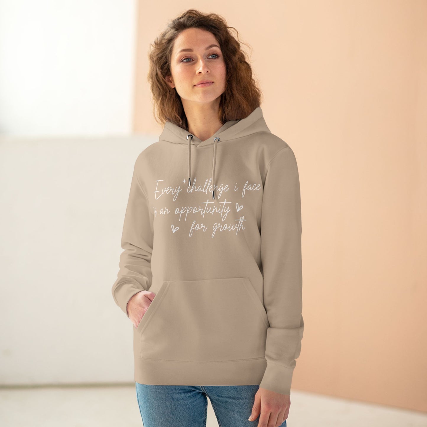 Every Challenge I Face | Unisex Heavy Blend Organic Hoodie Sweatshirt