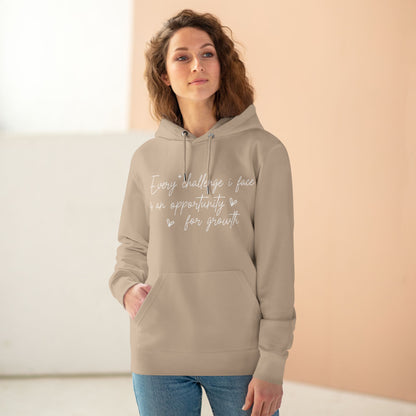 Every Challenge I Face | Unisex Heavy Blend Organic Hoodie Sweatshirt