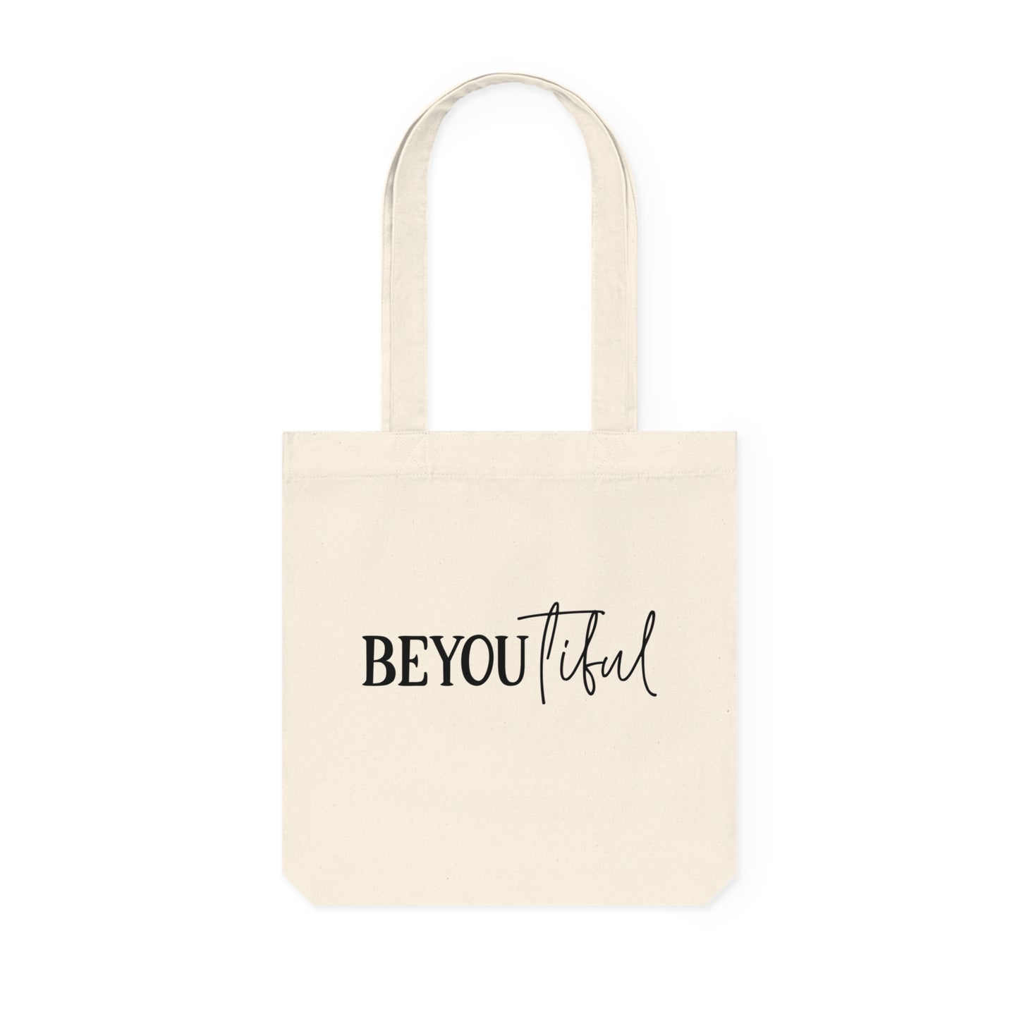 BeYOUtiful, Organic Tote, Printed