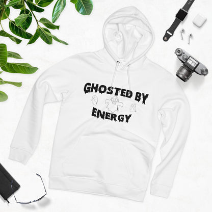 Ghosted by Energy with Spooky Ghosts in Pastel Aesthetic | Unisex Heavy Blend Organic Hoodie Sweatshirt