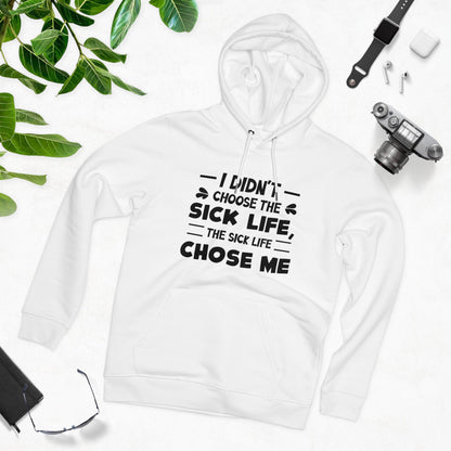 I Didn't Choose the Sick Life in Pastel Aesthetic | Unisex Heavy Blend Organic Hoodie Sweatshirt