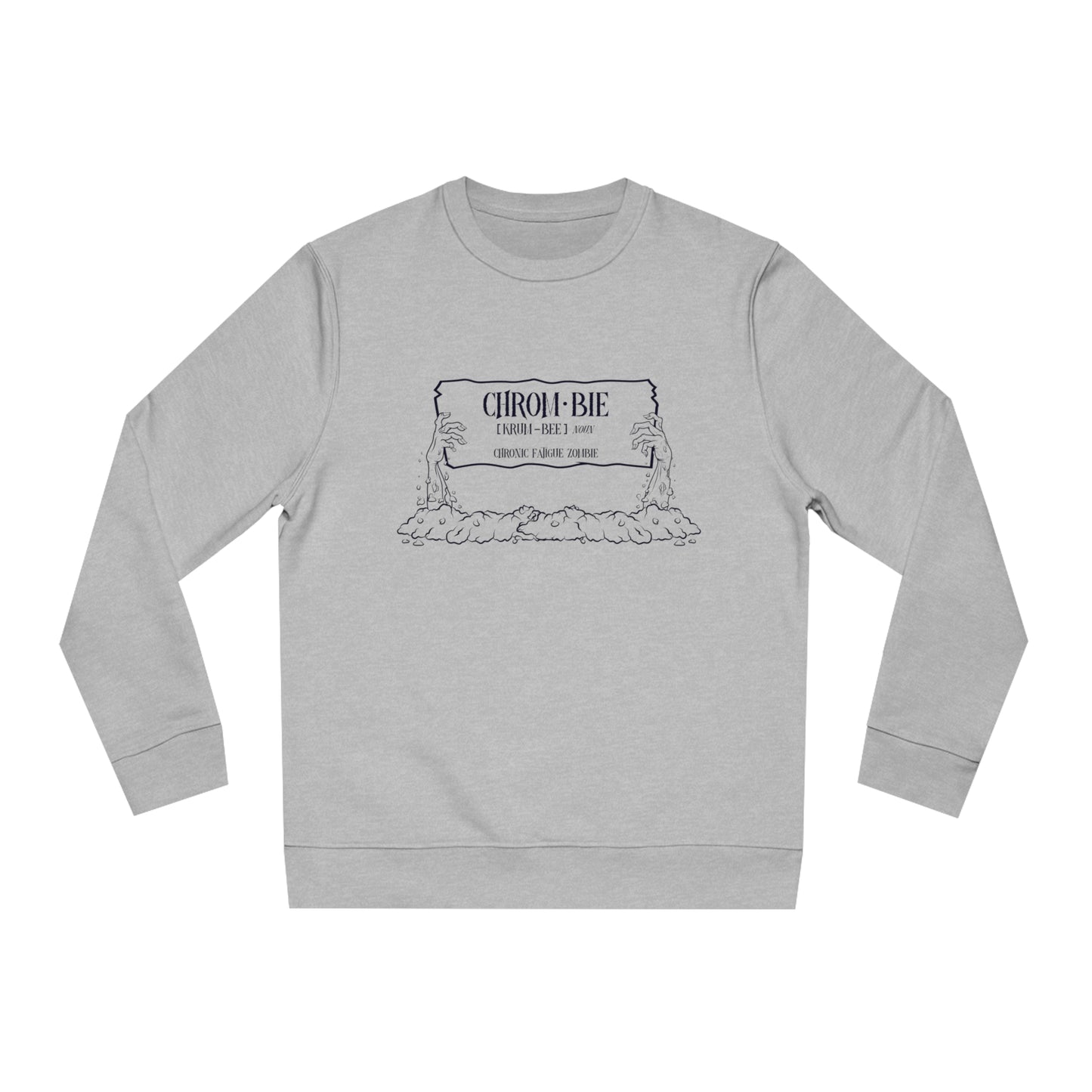 Chrombie, Unisex Organic Sweatshirt, Printed