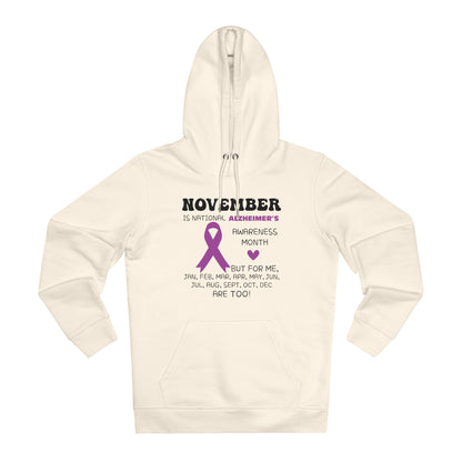 Awareness Month - Alzheimer's in Pastel Aesthetic | Unisex Heavy Blend Organic Hoodie Sweatshirt