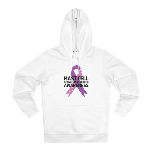 Awareness Ribbon - MCAS in Pastel Aesthetic | Unisex Heavy Blend Organic Hoodie Sweatshirt