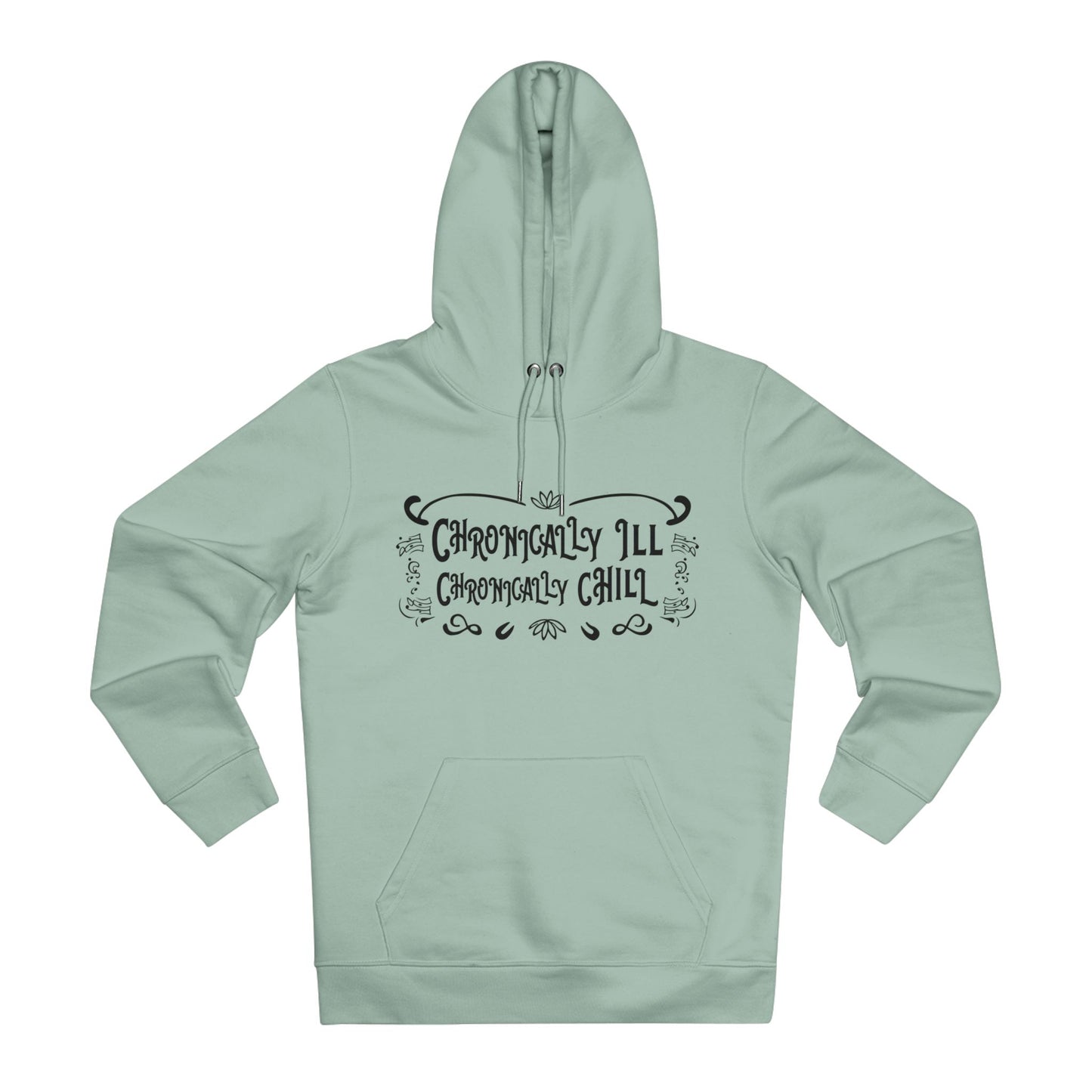 Chronically Ill, Chronically Chill in Pastel Aesthetic | Unisex Heavy Blend Organic Hoodie Sweatshirt