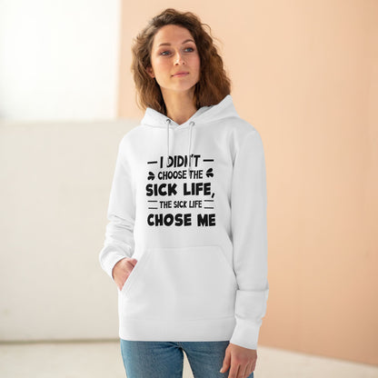 I Didn't Choose the Sick Life in Pastel Aesthetic | Unisex Heavy Blend Organic Hoodie Sweatshirt