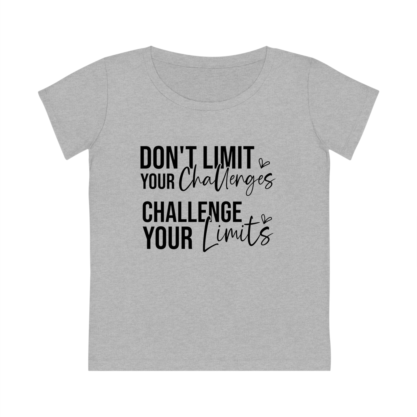 Don't Limit Your Challenges, Women's Jazzer T-shirt (Light), Printed