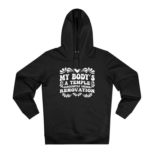 My Body's A Temple... | Unisex Heavy Blend Organic Hoodie Sweatshirt