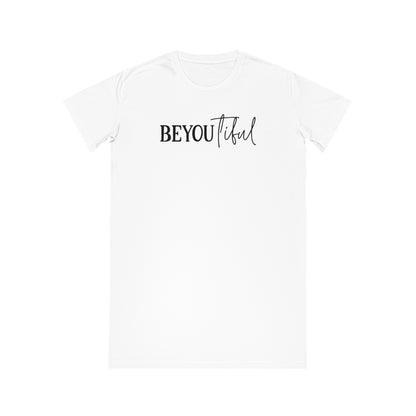 BeYOUtiful, Women's Spinner T-Shirt Dress, Printed