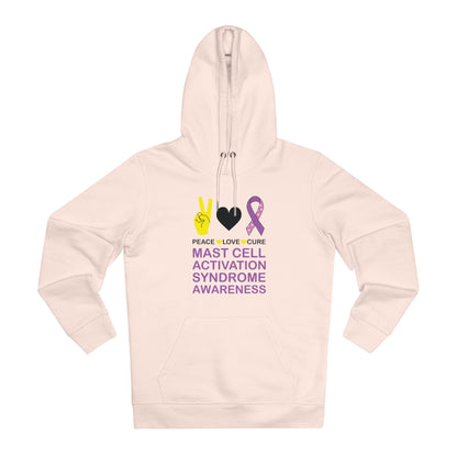 Peace Love Cure - MCAS in Pastel Aesthetic | Unisex Heavy Blend Organic Hoodie Sweatshirt