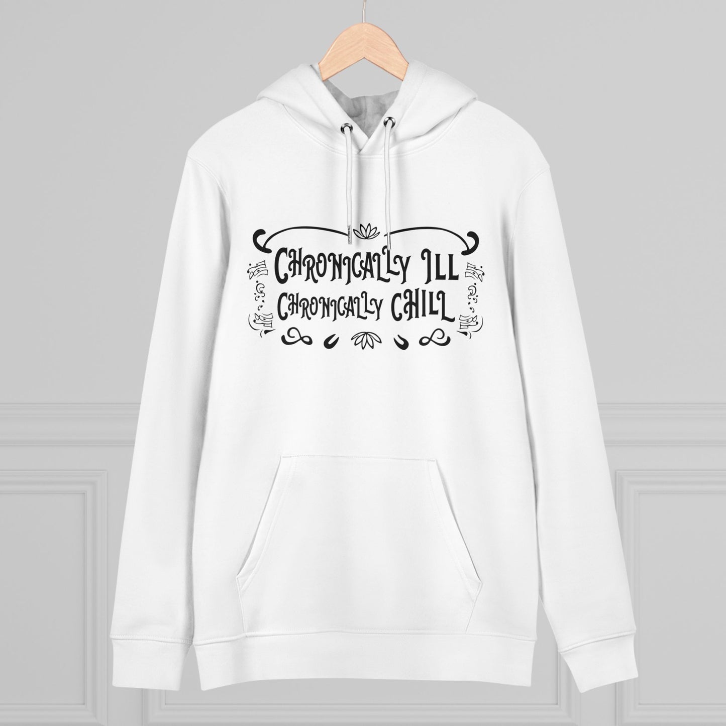 Chronically Ill, Chronically Chill in Pastel Aesthetic | Unisex Heavy Blend Organic Hoodie Sweatshirt