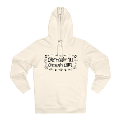 Chronically Ill, Chronically Chill in Pastel Aesthetic | Unisex Heavy Blend Organic Hoodie Sweatshirt