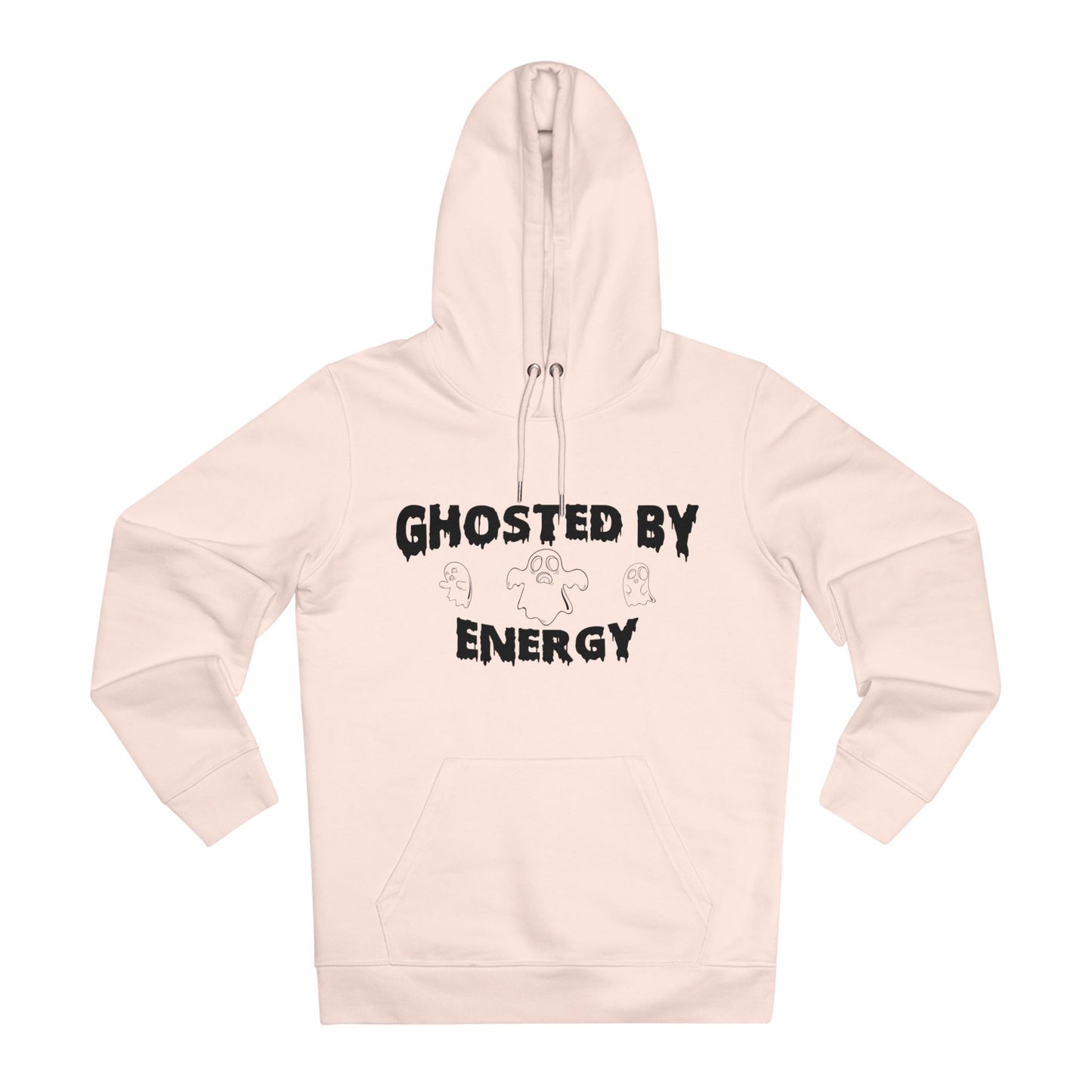 Ghosted by Energy with Spooky Ghosts in Pastel Aesthetic | Unisex Heavy Blend Organic Hoodie Sweatshirt