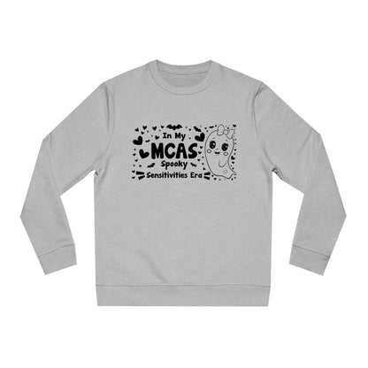 In My MCAS Spooky Sensitivities Era, Unisex Organic Sweatshirt, Printed