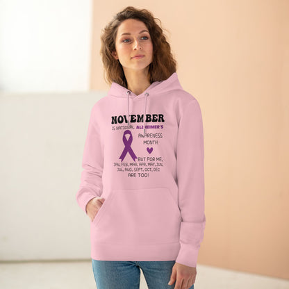 Awareness Month - Alzheimer's in Pastel Aesthetic | Unisex Heavy Blend Organic Hoodie Sweatshirt