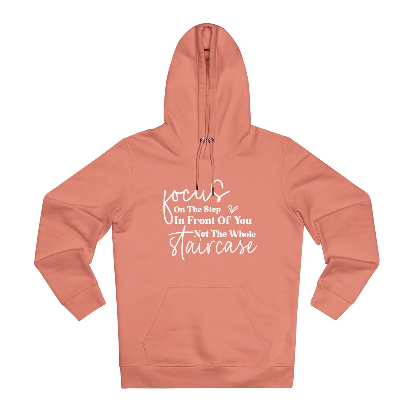 Focus On the Step in Front of You | Unisex Heavy Blend Organic Hoodie Sweatshirt