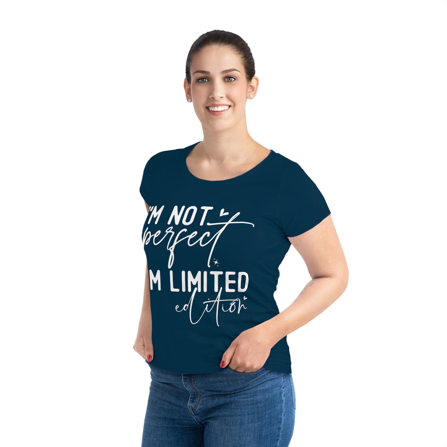 I'm Not Perfect, Women's Jazzer T-shirt (Dark), Printed