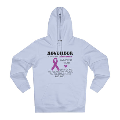 Awareness Month - Alzheimer's in Pastel Aesthetic | Unisex Heavy Blend Organic Hoodie Sweatshirt