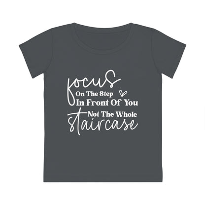 Every Challenge I Face, Women's Jazzer T-shirt (Dark), Printed