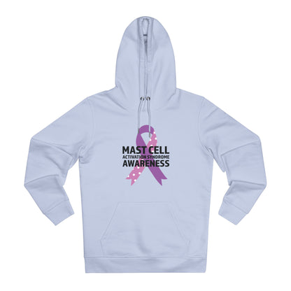 Awareness Ribbon - MCAS in Pastel Aesthetic | Unisex Heavy Blend Organic Hoodie Sweatshirt