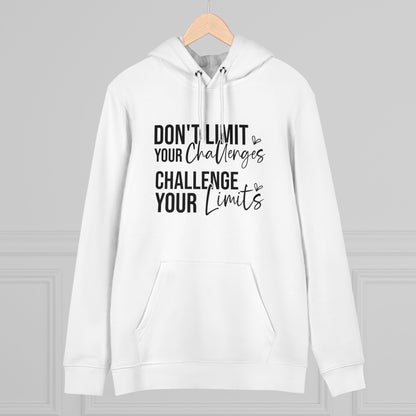 Don't Limit Your Challenges in Pastel Aesthetic | Unisex Heavy Blend Organic Hoodie Sweatshirt