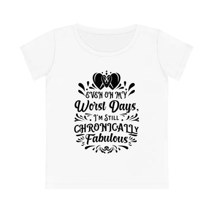 Even on My Worst Days, Women's Jazzer T-shirt (Light), Printed