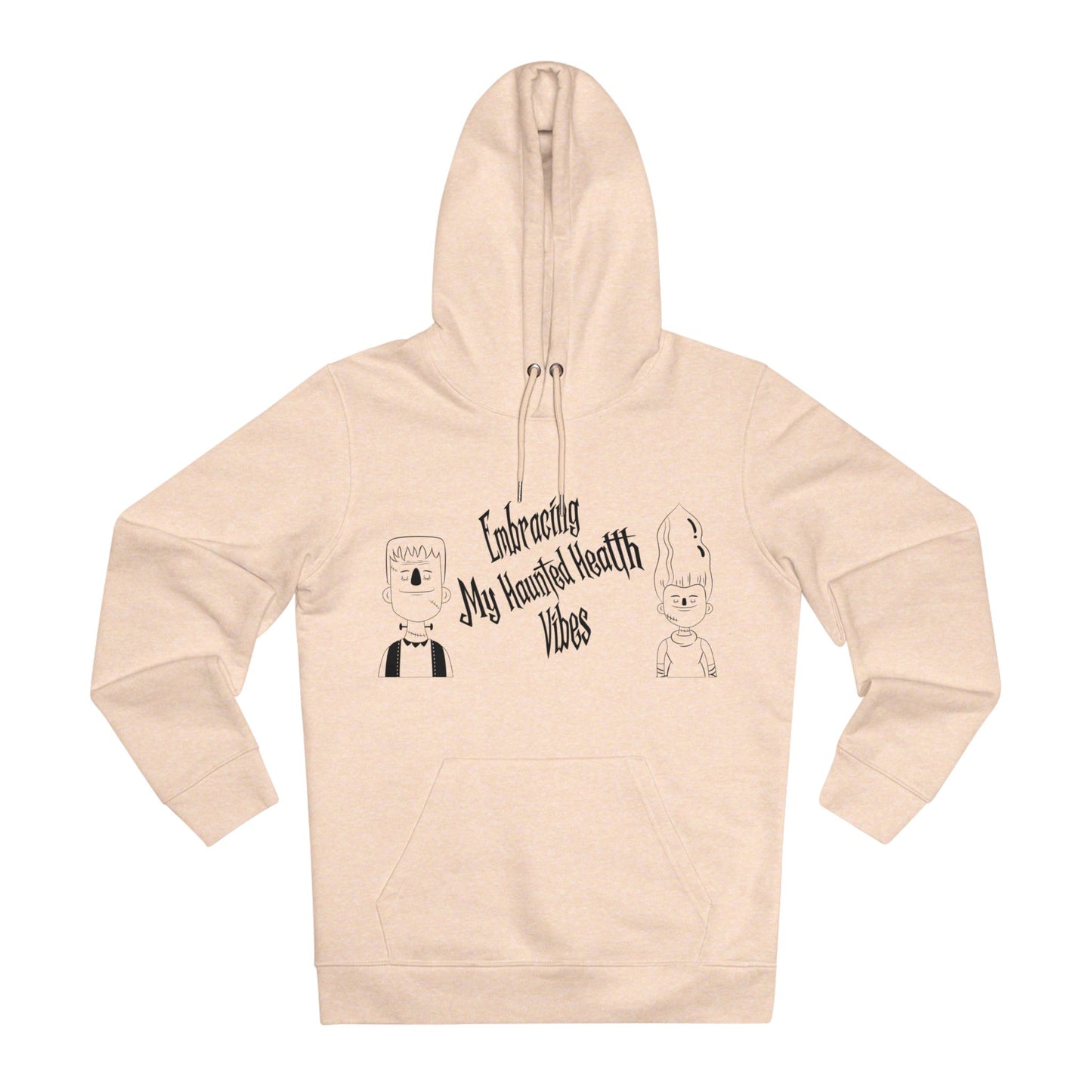 Embracing My Haunted Health Vibes in Pastel Aesthetic | Unisex Heavy Blend Organic Hoodie Sweatshirt
