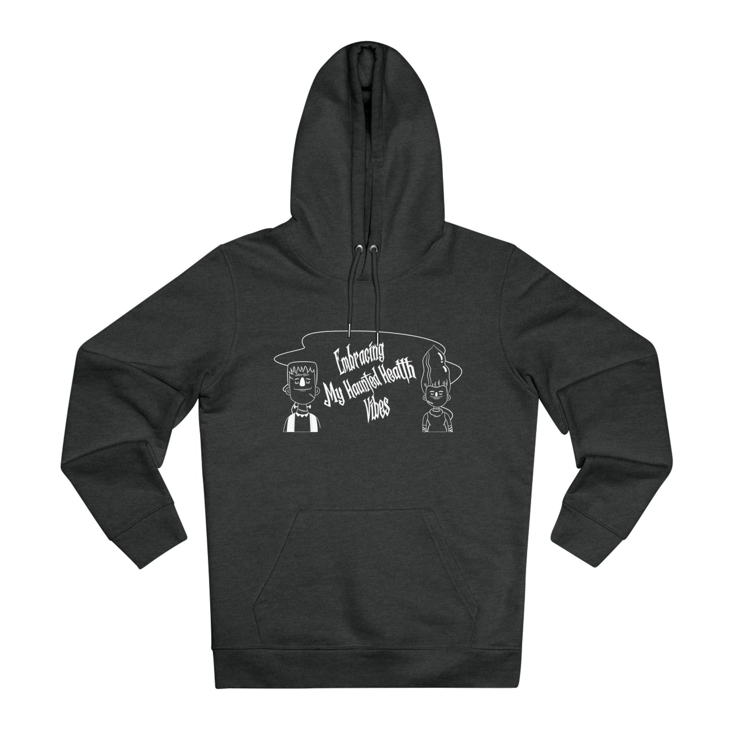 Embracing My Haunted Health Vibes | Unisex Heavy Blend Organic Hoodie Sweatshirt
